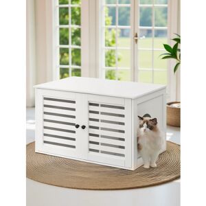 Feandrea - Litter Box Enclosure - Removable Divider Feandrea - Litter Box Enclosure - Removable Divider