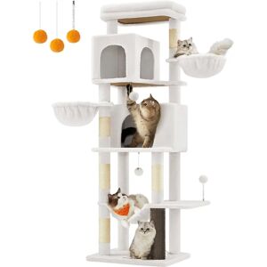 Arbre à Chat 175cm Multi-Niveaux avec Niches - Publicité Arbre à Chat 175cm Multi-Niveaux avec Niches - Publicité
