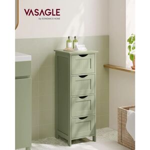 VASAGLE Laurel Green Bathroom Storage Cabinet - Bathroom, Living Room, Kitchen VASAGLE Laurel Green Bathroom Storage Cabinet - Bathroom, Living Room, Kitchen