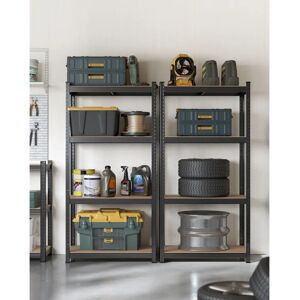 Estantería de Acero Pesada SONGMICS - 4 niveles para Garaje Estantería de Acero Pesada SONGMICS - 4 niveles para Garaje