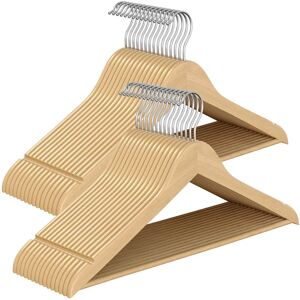 Penderies en bois de bouleau SONGMICS - Beige naturel - Cintres Penderies en bois de bouleau SONGMICS - Beige naturel - Cintres