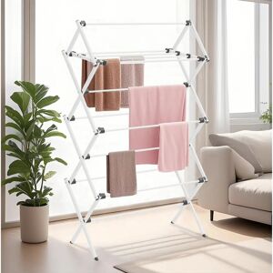 SONGMICS Clothes Drying Rack - Foldable Steel Frame SONGMICS Clothes Drying Rack - Foldable Steel Frame