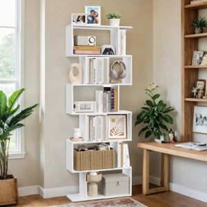 VASAGLE White Wooden Cube Display Shelf - Shelf VASAGLE White Wooden Cube Display Shelf - Shelf