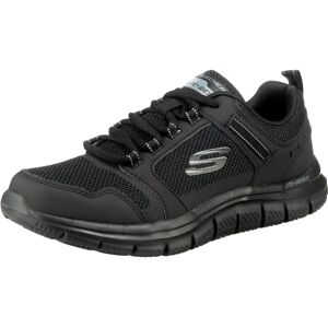 Skechers Black Track Knockhill Sneakers - Sporty All Weather Men 7 UK Skechers Black Track Knockhill Sneakers - Sporty All Weather Men 7 UK