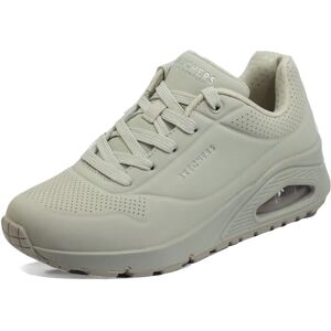 Skechers Uno Stand On Air Greyish White Trainers - Trainers Skechers Uno Stand On Air Greyish White Trainers - Trainers