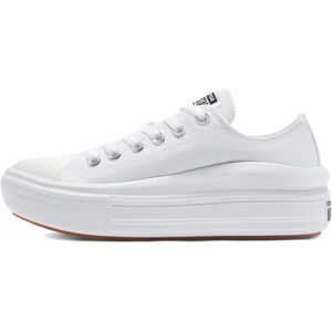 Converse All Star Move OX Witte Plateau Sneakers - Sneakers Converse All Star Move OX Witte Plateau Sneakers - Sneakers