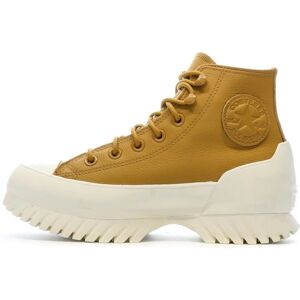 Converse Brown Chuck Taylor All Star Lugged 2.0 Sneakers - Blé/Sulfure Foncé - Femmes - Publicité Converse Brown Chuck Taylor All Star Lugged 2.0 Sneakers - Blé/Sulfure Foncé - Femmes - Publicité
