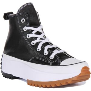 Baskets Converse Run Star Hike Noires - Cuir, Plateforme, Unisexe - Baskets - Publicité Baskets Converse Run Star Hike Noires - Cuir, Plateforme, Unisexe - Baskets - Publicité