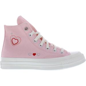 Converse Chuck 70 Pink Sneakers - Rubber Toe, High-Top, Lace-Up - Sneakers Converse Chuck 70 Pink Sneakers - Rubber Toe, High-Top, Lace-Up - Sneakers