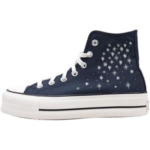 Converse Baskets Montantes Bleu Egret - Chaussures - Publicité Converse Baskets Montantes Bleu Egret - Chaussures - Publicité