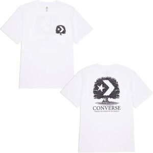 Converse Think Outside Rückseite Grafik Baumwoll-T-Shirt - T-Shirt Converse Think Outside Rückseite Grafik Baumwoll-T-Shirt - T-Shirt