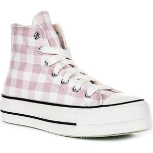 Converse Pink Plattform Gingham Turnschuhe - Turnschuhe Converse Pink Plattform Gingham Turnschuhe - Turnschuhe