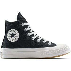 Converse Chuck 70 Hi Noir/Total Eclipse/Egret - Baskets - Publicité Converse Chuck 70 Hi Noir/Total Eclipse/Egret - Baskets - Publicité
