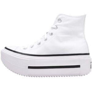 Converse White Chuck Taylor All Star Lift Double Stack Sneakers - Sneakers Converse White Chuck Taylor All Star Lift Double Stack Sneakers - Sneakers
