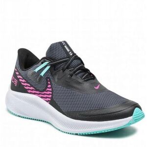 Nike Womens Quest 3 Shield Black Trainers - Size Uk 4.5 Nike Womens Quest 3 Shield Black Trainers - Size Uk 4.5