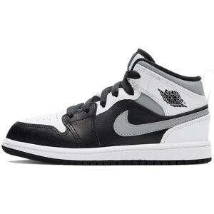 Nike Jordan 1 Mid White Shadow - Sort, Hvid, Grå - Sneakers Nike Jordan 1 Mid White Shadow - Sort, Hvid, Grå - Sneakers