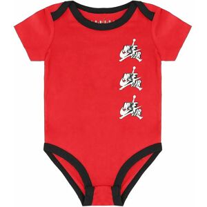 Nike Baby Boy Air Jordan 3 Pack Green Red Black Bodysuits - Infant Nike Baby Boy Air Jordan 3 Pack Green Red Black Bodysuits - Infant