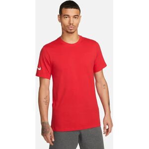 Nike Red Relaxed Fit Cotton T-shirt - T-shirt Nike Red Relaxed Fit Cotton T-shirt - T-shirt