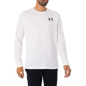 Under Armour White XL Long Sleeve T-Shirt - Sporty Performance Under Armour White XL Long Sleeve T-Shirt - Sporty Performance