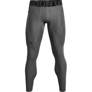 Under Armour HeatGear Armour Gray Compression Leggings - Sport Under Armour HeatGear Armour Gray Compression Leggings - Sport