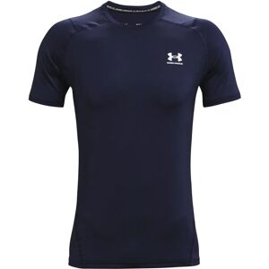 Under Armour HeatGear Fitted Navy T-Shirt - Sport Under Armour HeatGear Fitted Navy T-Shirt - Sport