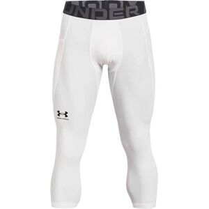 Colanți ¾ HeatGear pentru bărbați Under Armour - Compresie, Alb/Negru, 3XL Colanți ¾ HeatGear pentru bărbați Under Armour - Compresie, Alb/Negru, 3XL