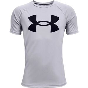 Under Armour Grey Big Logo Tech T-Shirt - T-shirt Under Armour Grey Big Logo Tech T-Shirt - T-shirt