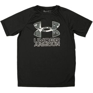 Under Armour Kids Zwart Tech Hybrid T-Shirt - Korte Mouwen Under Armour Kids Zwart Tech Hybrid T-Shirt - Korte Mouwen