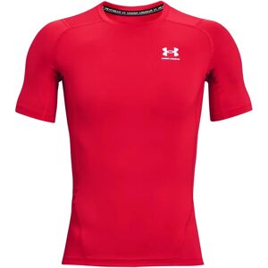 Under Armour per uomo. Maglietta a maniche corte HeatGear rossa - Maglietta Under Armour per uomo. Maglietta a maniche corte HeatGear rossa - Maglietta