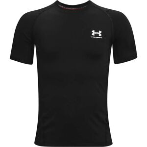 Under Armour Junior Boys Black HeatGear Short Sleeve T-Shirt - T-Shirt Under Armour Junior Boys Black HeatGear Short Sleeve T-Shirt - T-Shirt