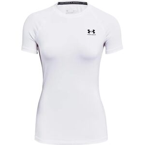 Under Armour HeatGear Compression Short Sleeve White / Black M - T-shirt Under Armour HeatGear Compression Short Sleeve White / Black M - T-shirt