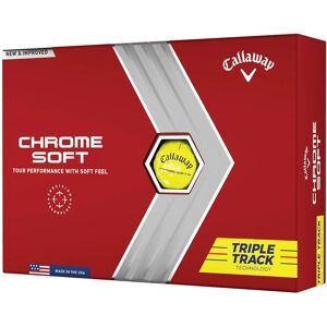 Callaway Chrome Soft 2022 Yellow Golf Balls - Golf Balls Callaway Chrome Soft 2022 Yellow Golf Balls - Golf Balls