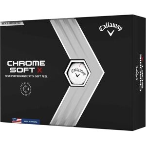Callaway Chrome Soft X 2022 Golf Balls - White Callaway Chrome Soft X 2022 Golf Balls - White