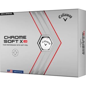 Callaway Callaway Chrome Soft X LS Golf Balls - White - Golf Balls Callaway Callaway Chrome Soft X LS Golf Balls - White - Golf Balls