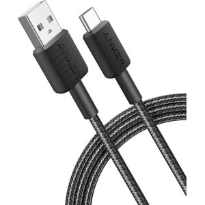 Anker 322 USB-C to USB-A Cable - 0.9m Black Anker 322 USB-C to USB-A Cable - 0.9m Black