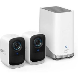 eufy Security S300 eufyCam 3C 2-Cam Kit Security Camera Outdoor Wireless - Security Camera eufy Security S300 eufyCam 3C 2-Cam Kit Security Camera Outdoor Wireless - Security Camera