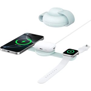 Anker MagGo Wireless Charging Station - 3-in-1 Foldable Pad - Green Anker MagGo Wireless Charging Station - 3-in-1 Foldable Pad - Green