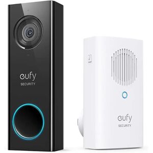 Sonnette vidéo sans fil 2K Eufy C30 - Noir - Publicité Sonnette vidéo sans fil 2K Eufy C30 - Noir - Publicité