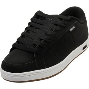 Etnies Kingpin Black White Leather Skate Trainers - Skate Shoes Etnies Kingpin Black White Leather Skate Trainers - Skate Shoes