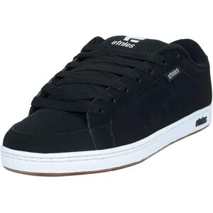 Etnies Kingpin Chaussures de skate - Noir/Blanc/Chiclet US 7.5 - Publicité Etnies Kingpin Chaussures de skate - Noir/Blanc/Chiclet US 7.5 - Publicité