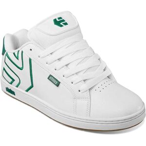 Etnies Fader Blanc Vert Hommes Cuir Skate Trainers - Skateboarding - Publicité Etnies Fader Blanc Vert Hommes Cuir Skate Trainers - Skateboarding - Publicité
