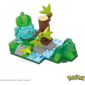 Ensemble de construction Forêt Amusante de Bulbasaur - MEGA Construx - Publicité Ensemble de construction Forêt Amusante de Bulbasaur - MEGA Construx - Publicité