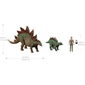 Mattel Jurassic World Dr. Sarah Harding & Stegosaurus Pack - Children's Toy Figure Mattel Jurassic World Dr. Sarah Harding & Stegosaurus Pack - Children's Toy Figure