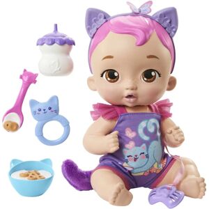Mattel Mon Bébé Jardin Chat Snack & câlin - violet Mattel Mon Bébé Jardin Chat Snack & câlin - violet