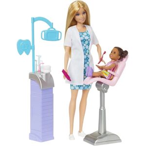 Barbie Métiers Dentiste Poupée + Set de Jeu (HKT69) Barbie Métiers Dentiste Poupée + Set de Jeu (HKT69)