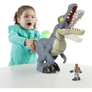 Fisher-Price Imaginext Jurassic World Light Up Snapping Action Spinosaurus - Dinosaurs Fisher-Price Imaginext Jurassic World Light Up Snapping Action Spinosaurus - Dinosaurs