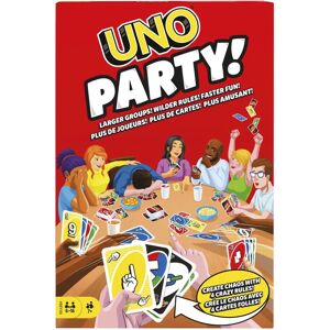 Mattel UNO Party Family Card Game for Large Groups - Card Game Mattel UNO Party Family Card Game for Large Groups - Card Game