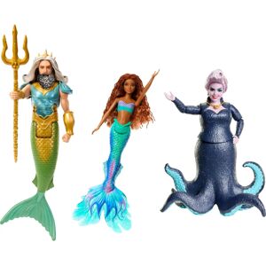 Mattel Disney The Little Mermaid - Ariel, King Triton & Ursula (HND28) Mattel Disney The Little Mermaid - Ariel, King Triton & Ursula (HND28)