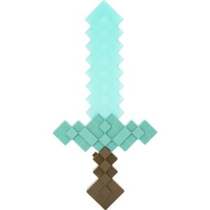 Mattel Minecraft Enchanted Diamond Sword - Toy Sword for Kids Mattel Minecraft Enchanted Diamond Sword - Toy Sword for Kids