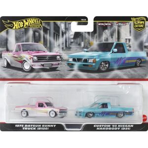 Hot Wheels Datsun Sunny ja Nissan Hardbody Lelusetti Hot Wheels Datsun Sunny ja Nissan Hardbody Lelusetti
